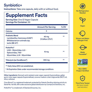 Synbiotic+ 3-in-1 prebiotic